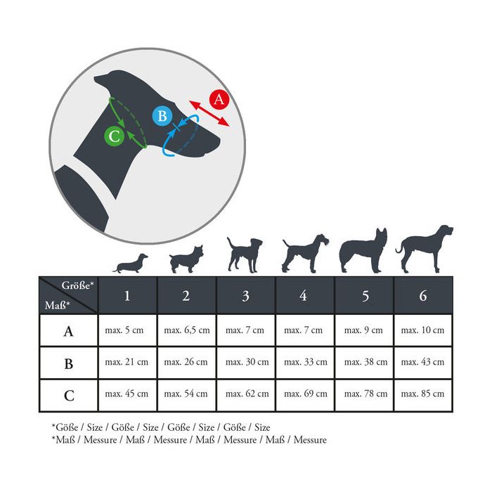 Bozal Per Cani HUNTER Seguimi - In Nylon, Taglia L/3, Nero - Foto 4