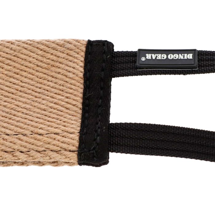Dingo Gear Mordedor rellenable de yute 20 cm