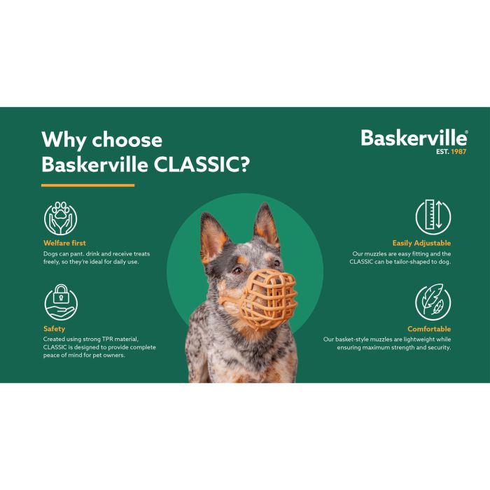 Company of Animals CLASSIC Basket Muzzle