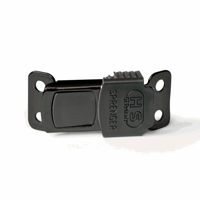 HS Sprenger Cierre ClicLock de acero inoxidable negro