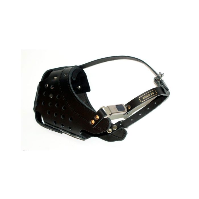 Dingo Gear Bozal de impacto de cuero reforzado