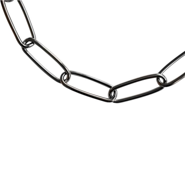 HS Sprenger Collar con tracción limitada de acero inoxidable negro 3 mm