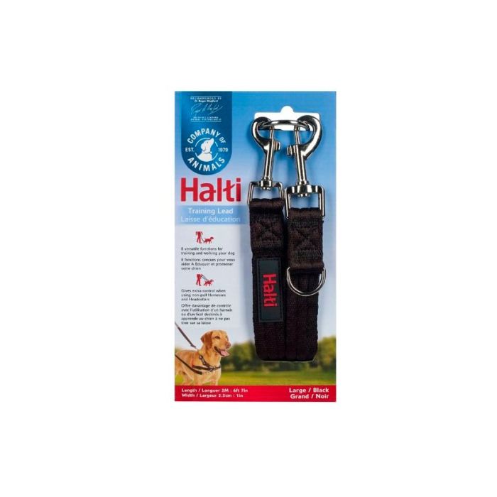 Company of Animals Halti Training Lead negra