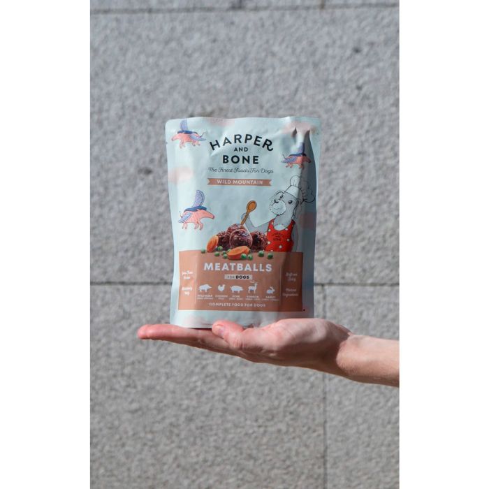 Harper & Bone Albóndigas para perros Wild Mountain 300 g