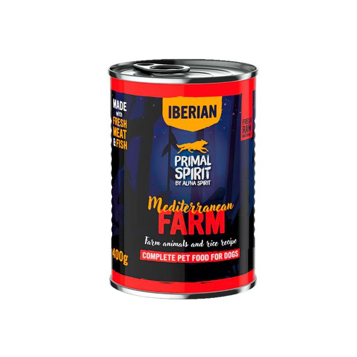 Alpha Spirit Primal IBERIAN Mediterranean Farm 400 g