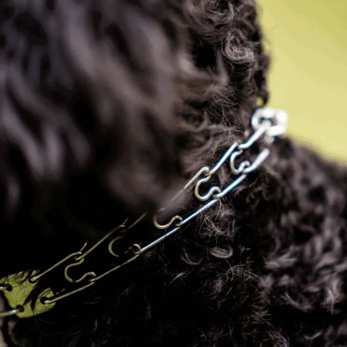 HS Sprenger Collar Ultra-Plus Micro Prong acero inoxidable giratorio 1,5 mm x 32 cm