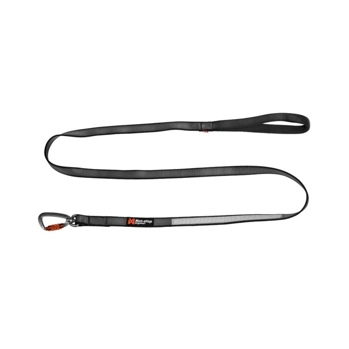 Non-stop dogwear Move leash negra 10 mm x 1,5 m