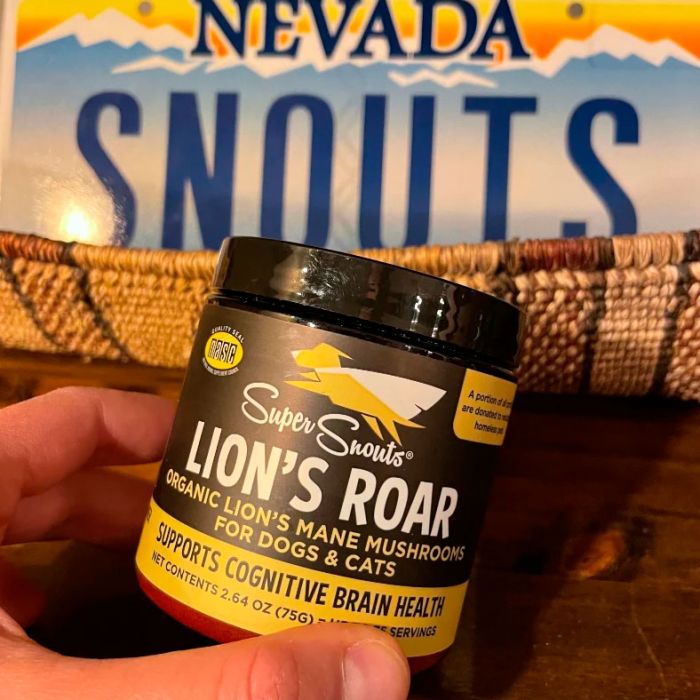 Super Snouts Lion's Roar Regulador del sistema inmune 75 g
