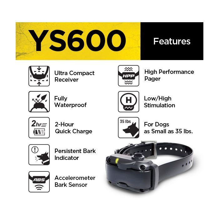 Dogtra YS600 collar antiladridos