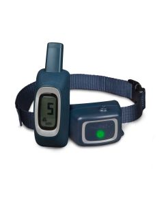 Mando digital y collar de adiestramiento con spray PetSafe 300m Remote Spray Trainer en color azul marino
