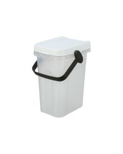 Barril de almacenamiento de plástico 7L – Recipiente hermético para conservar alimento seco o lecho, resistente y fácil de limpiar – Zona K9