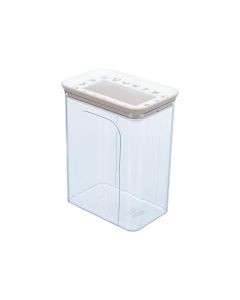 Bote hermético para alimento y snacks – Recipiente de plástico resistente con sellado seguro para conservar la frescura del pienso – Zona K9
