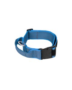 Julius-K9 Collar ligero azul con asa