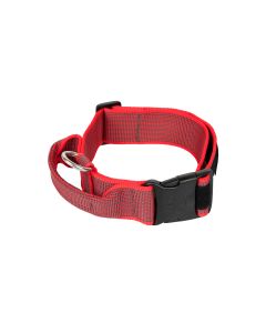 Julius-K9 Collar ligero rojo con asa
