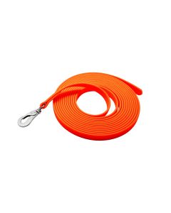 Correa de arrastre Footballgrip BioThane naranja con mosquetón SPRENGER inoxidable.