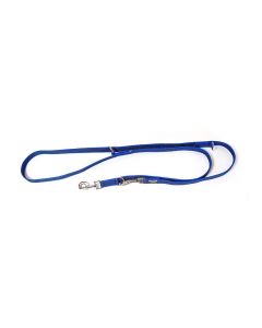 Julius-K9 Ramal policial azul de goma entretejida 20 mm x 2,2 m
