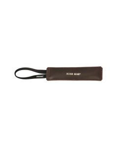 Dingo Gear Mordedor de cuero liso con un asa