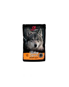 Mousse de pavo para perros – Alimento húmedo completo con 95 % de carne de pavo, hígado y corazón. Rico en proteínas y nutrientes esenciales – Zona K9
