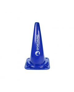 Cono azul Sporthund de 50 cm para deporte canino, herramienta de entrenamiento para agility y obediencia