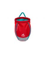 Kurgo Go Stuff It Treat Bag, bolsa de premios roja con mosquetón y bolsillo extra