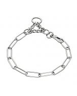 HS Sprenger Collar eslabón largo con gancho de acero inoxidable 3 mm