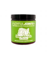 Bote verde del suplemento Joyful Joints Mary&Trufa 100g, 100% Mejillón de Labio Verde, vista frontal