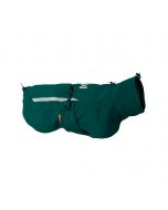 Capa impermeable Non-stop dogwear Fjord lined raincoat verde azulado con forro Primaloft y detalles reflectantes.