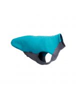 Non-stop dogwear Trail quest fleece pullover turquesa y gris