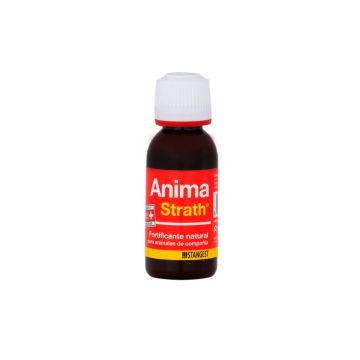 Botella de Anima-Strath suplemento natural para perros y gatos