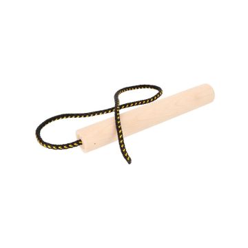 Dingo Gear Rodillo de madera con cuerda