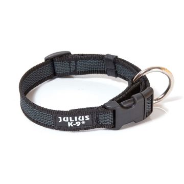Julius-K9 Collar color & gray negro