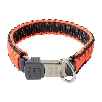 HS Sprenger Collar PARACORD reflectante naranja
