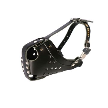 Dingo Gear Bozal de impacto de cuero reforzado
