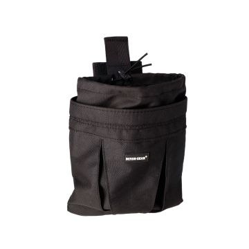 Bolsa multiusos negra de Cordura 24x24 cm para adiestramiento canino – Zona K9