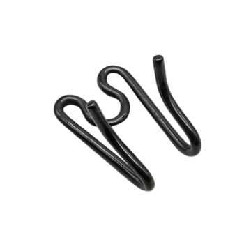HS Sprenger Eslabón acero inoxidable negro