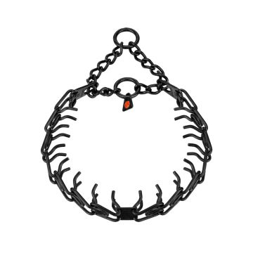 HS Sprenger Collar Ultra-Plus eslabón corto acero inoxidable negro 3 mm x 50 cm