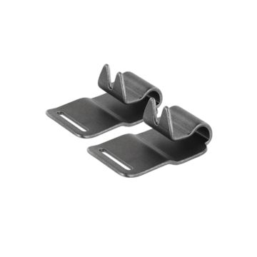 HS Sprenger Eslabones Neck-Tech de acero inoxidable negro mate