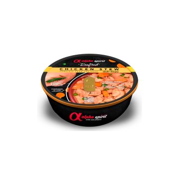 Alimento húmedo completo para perros con pollo fresco y verduras, 97% carne – Alpha Spirit