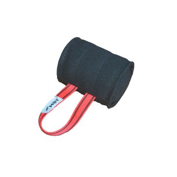 Cilindro pequeño de entrenamiento HST con una sola asa roja, de tela francesa, tamaño 150x120 mm