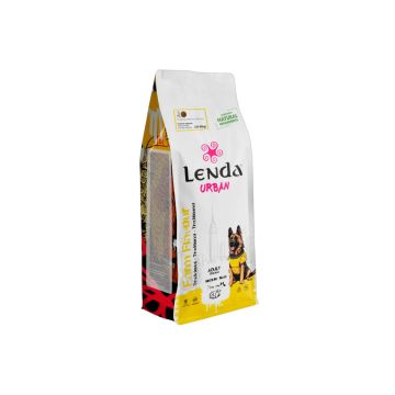 Saco de pienso Lenda Urban Medium Maxi Pollo 15 kg para perros adultos, con receta natural y funcional