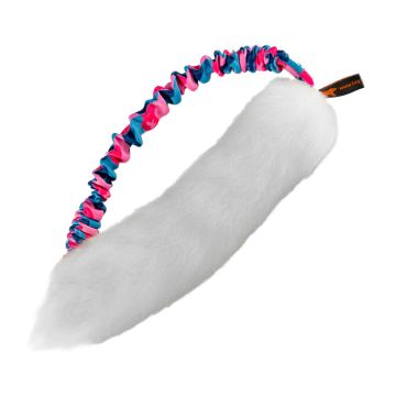 Tug-E-Nuff Sheepskin Bungee Ring blanco