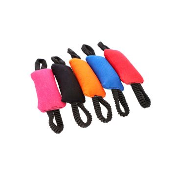 Dingo Gear Mordedor de tela francesa con dos asas elásticas 22 cm x 8 cm