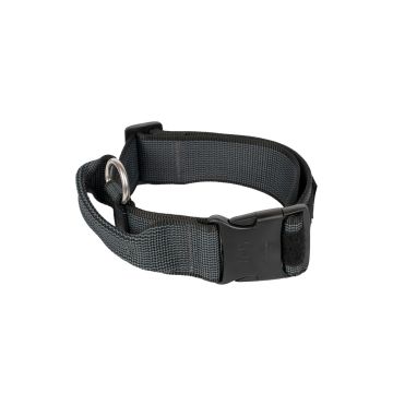 Julius-K9 Collar ligero negro con asa