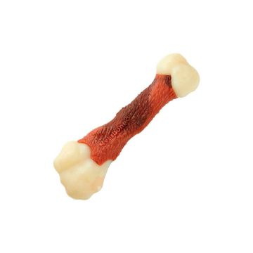 Nylabone Extreme Chew Femur sabor ternera – hueso resistente para perro mediano