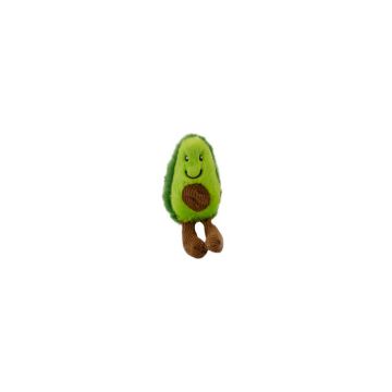 Juguete de peluche para perros con forma de aguacate, 19 cm, con sonido