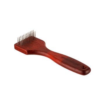 HS Sprenger Rastrillo con dos hileras de dientes de acero de 20 mm