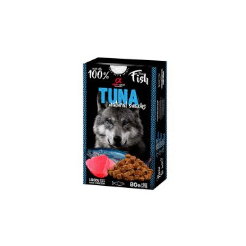 Snack Natural de Atún – Alimento complementario para perros con pollo, pavo y atún. Rico en omega, colágeno y antioxidantes naturales – Zona K9