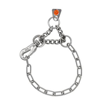 HS Sprenger Collar eslabón largo con gancho de acero inoxidable 2 mm