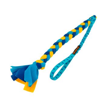 Tug-E-Nuff Bungee Handled Fleece Tug