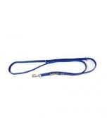 Julius-K9 Ramal policial azul de goma entretejida 20 mm x 2,2 m